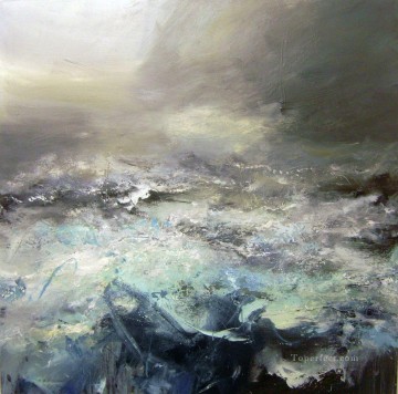 paisaje marino abstracto 069 Pinturas al óleo
